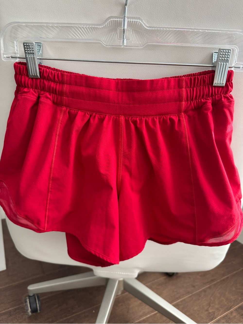 Lululemon Shorts Dark Red 6